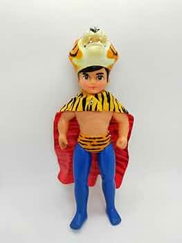 Amazon.co.jp: レア 中嶋製作所 タイガーマスク 面取れ ソフビ 人形